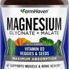 FarmHaven Magnesium Complex –Magnesium Glycinate & Malate w/Vitamin D3