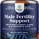 Pre Conception Male Fertility Supplement - Semen Volume Booster with CoQ10, Maca Root
