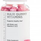 Hair Vitamins Gummies - Biotin 5000 mcg with Vitamin E, C & Zinc, Hair Growth Vitamins