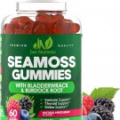 Sea Moss 3000mg Gummies with Bladderwrack and Burdock Root - Natural Irish Sea Moss