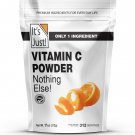 It's Just! - Vitamin C Powder, 100% Pure L-Ascorbic Acid, Food Grade, Immune Support