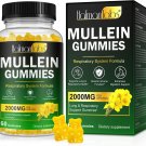 Mullein Gummies for Lungs, Mullein Extract for Smokers - Support Lung & Respiratory Health