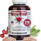 Kroeger Herb Products, Circu Flow, Hawthorn Supplement for Heart Support