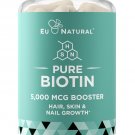 Biotin 5000 mcg Hair Skin Nails Supplement – High-Potency Hair Growth Vitamins for Women & Men