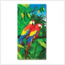 #38457 Jungle Parrot Beach Towel