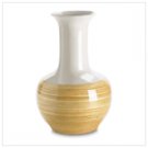 # 38737 Spun Bamboo Necked Vase