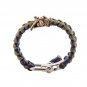 Samurai Paracord EDC Bracelet Metal Shackle Japanese Pattern custom crafted Aus