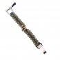 Samurai Paracord EDC Bracelet Metal Shackle Japanese Pattern custom crafted Aus