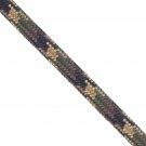 Minimalist Paracord Bracelet Custom Wrist Size Black Magnetic Clasp USA Cord