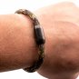 Minimalist Paracord Bracelet Custom Wrist Size Black Magnetic Clasp USA Cord