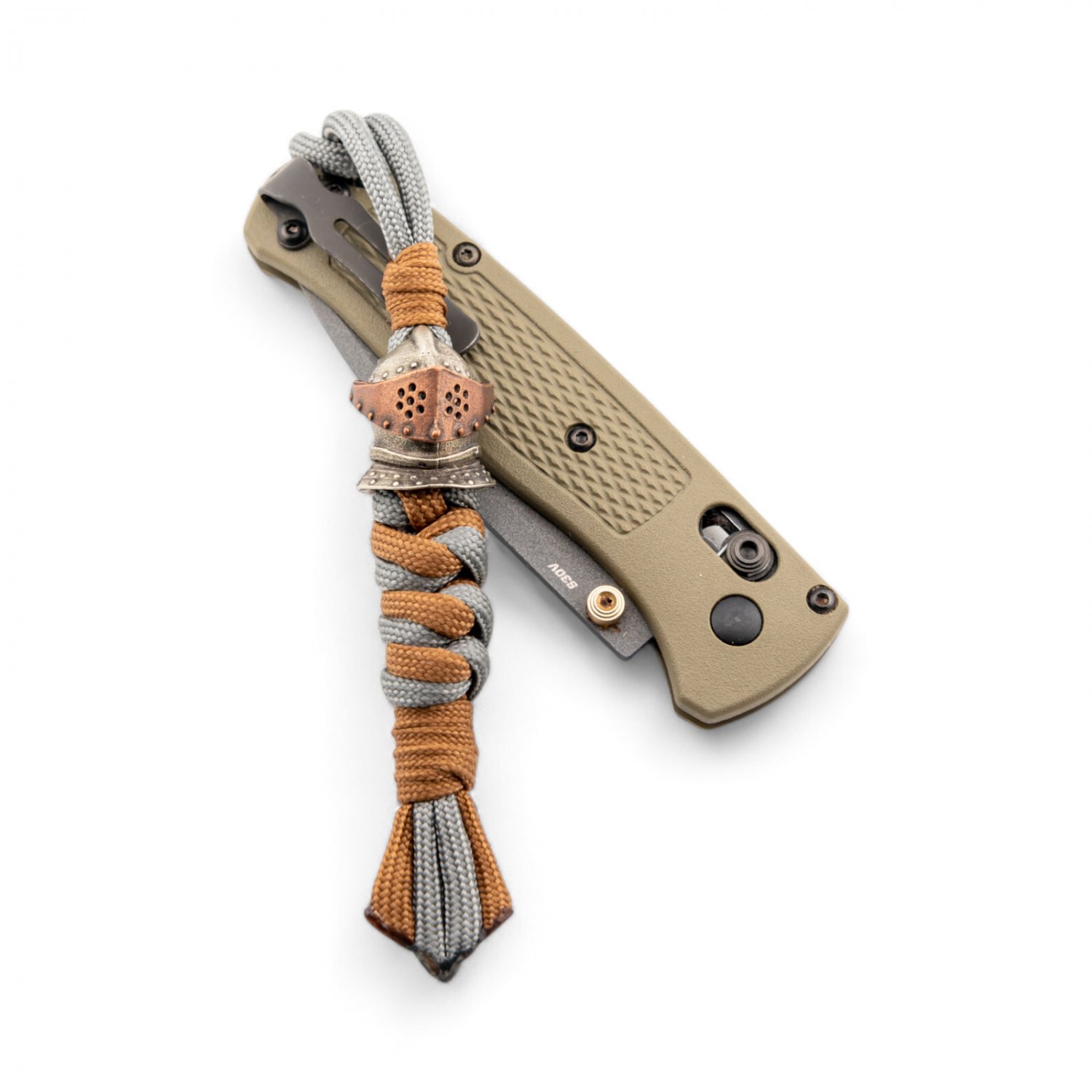 Warrior Crusader Knight Paracord EDC Lanyard Handmade Practicalix Custom Aus