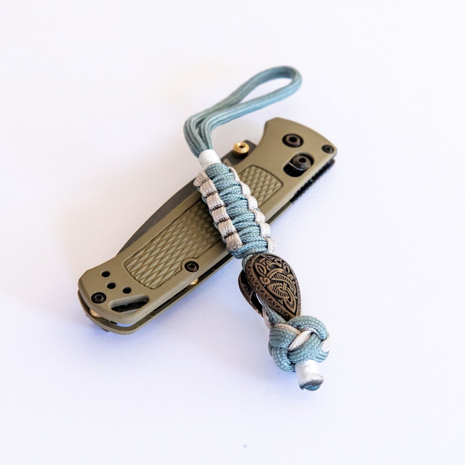 Viking Norse Warrior Paracord EDC Lanyard Holder Handmade Practicalix Australia