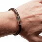 Rainbow Wrist Bracelet Magnetic Clasp Genuine Leather Men Women Handmade Sydney