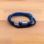 Dual Colour Anchor Maritime Nautical Wrap Bracelet Adjustable Handcrafted AUS