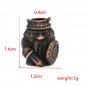 Practicalix Viking Gnome Dwarf Lanyard Holder Warrior Metal EDC Beads Handmade