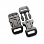 1/2" (11mm) Quick Side Snap Release Buckles Curved Paracord Bracelets Clasp