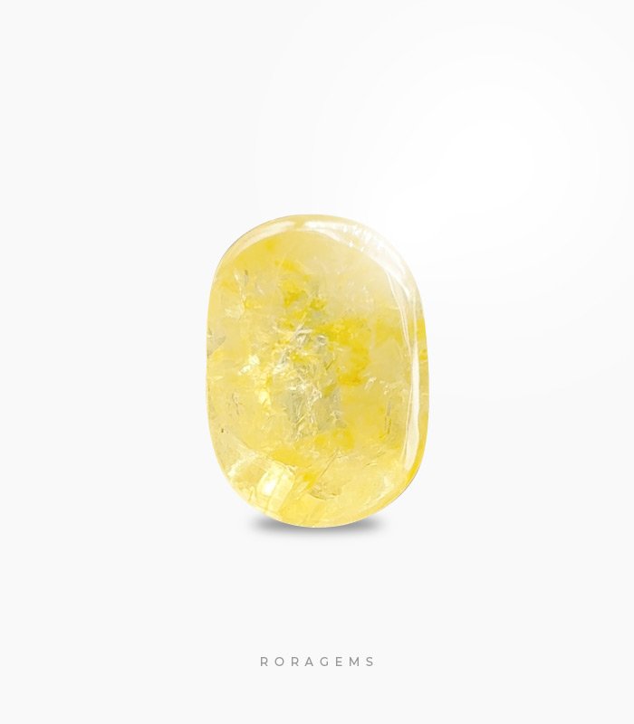 Natural Ceylon Yellow Sapphire Gemstone 2.57 ct