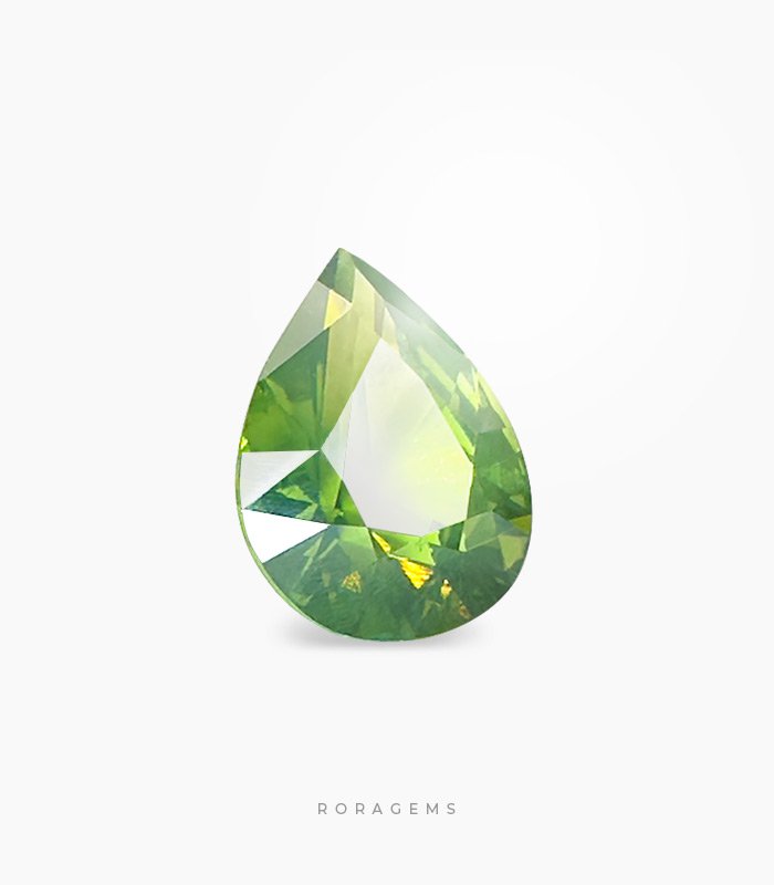 Green Zircon 8 ct