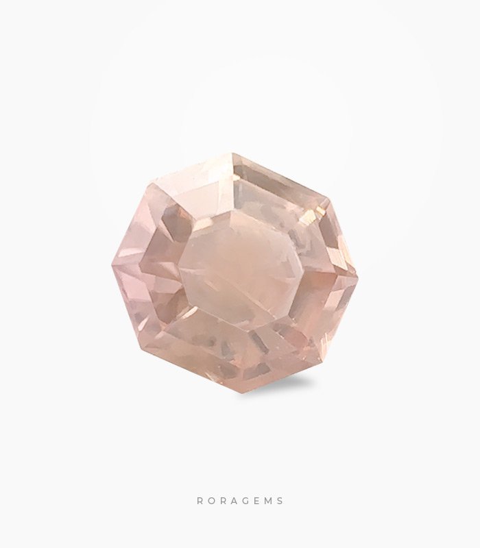 Yellowish Pink Zircon (Padparadscha Color) - Rare Gemstone