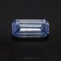 Natural Elongated Blue Sapphire 5 ct (4.98) - Emerald Cut