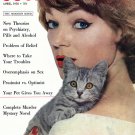 Cosmopolitan – April 1958 | Vintage Issue Featuring Ivy Nicholson