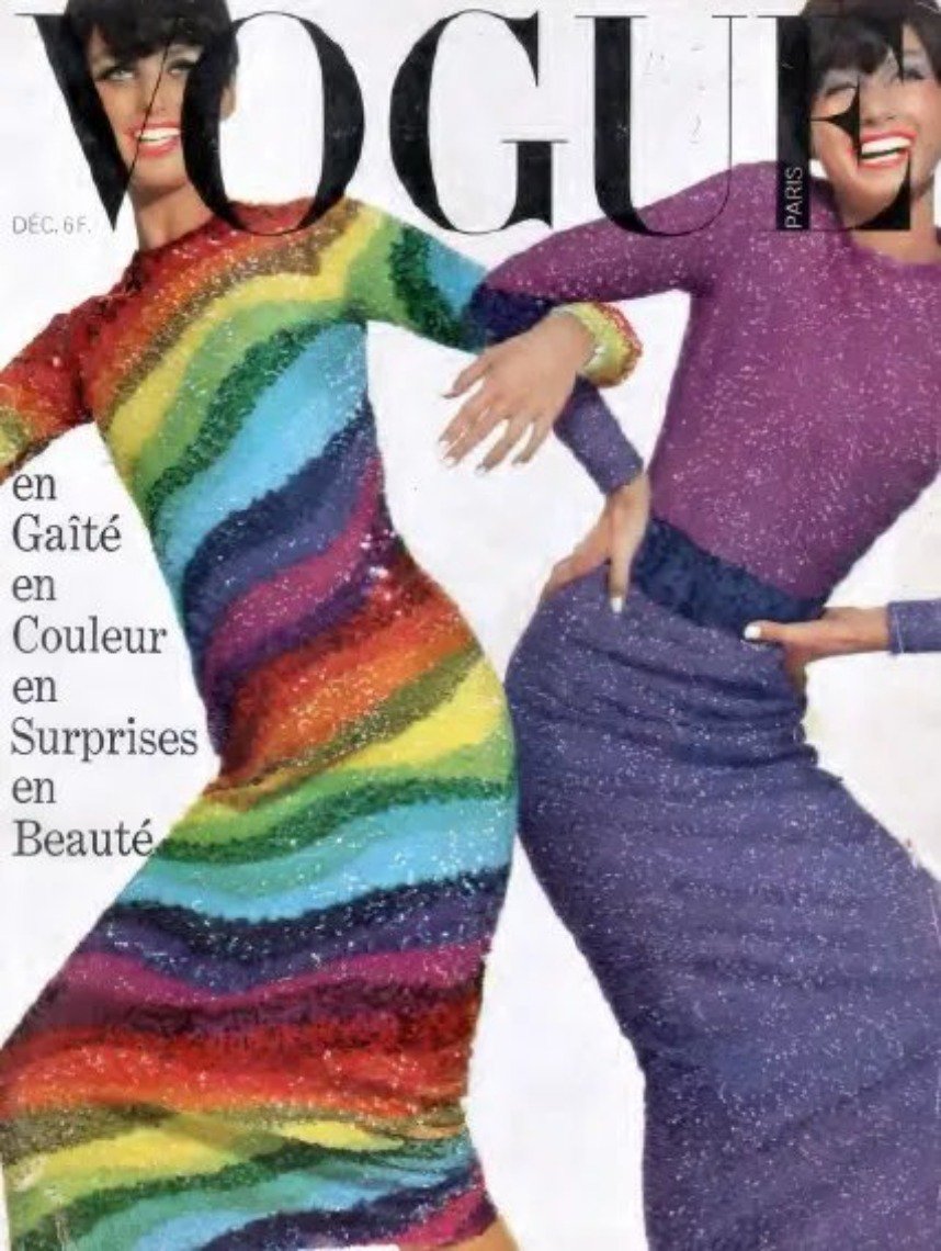 Dorothy McGowan &acirc;�� Vogue Paris &acirc;�� December 1965 | Vintage French Fashion Magazine