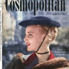 Madeleine Tyler – Cosmopolitan Magazine – October 1950 | Vintage Fashion Model Cover Issue
