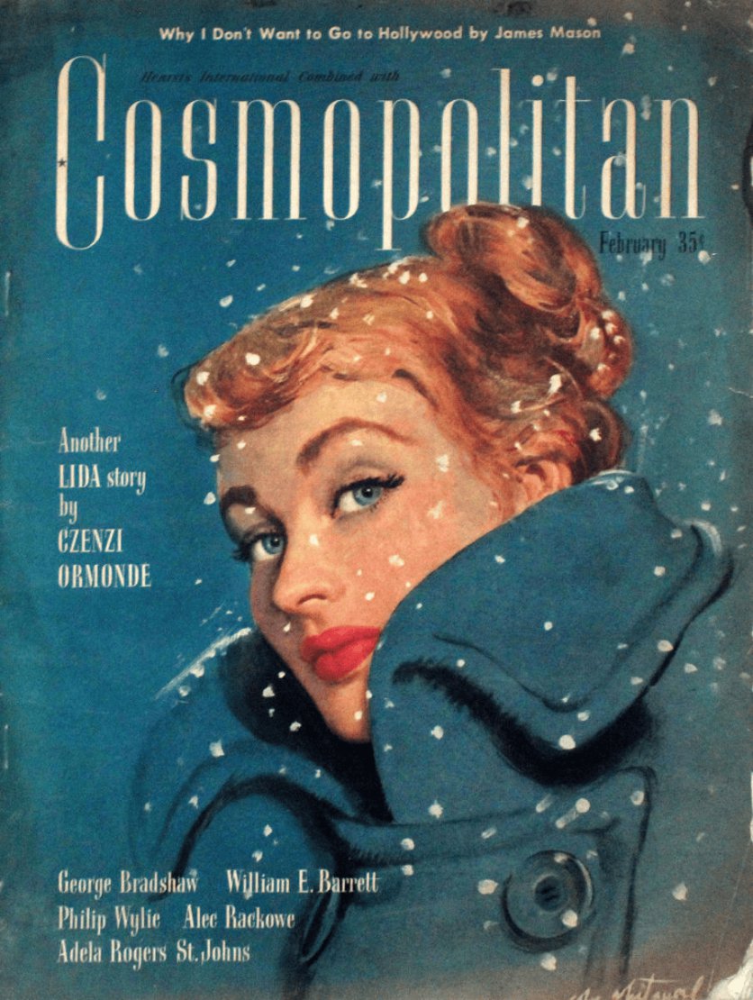 Coby Whitmore&Acirc;&nbsp;&acirc;�� Cosmopolitan Magazine &acirc;�� February 1948 | Vintage Illustration Issue
