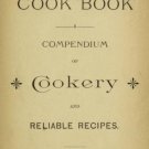 Martha Washington Cook Book by Marie Kimball Neill – 1892 Antique American Cookbook