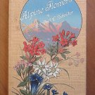 Coloured Vade-Mecum to the Alpine Flora (1914) by Ludwig Schröter – Vintage Botanical Guide