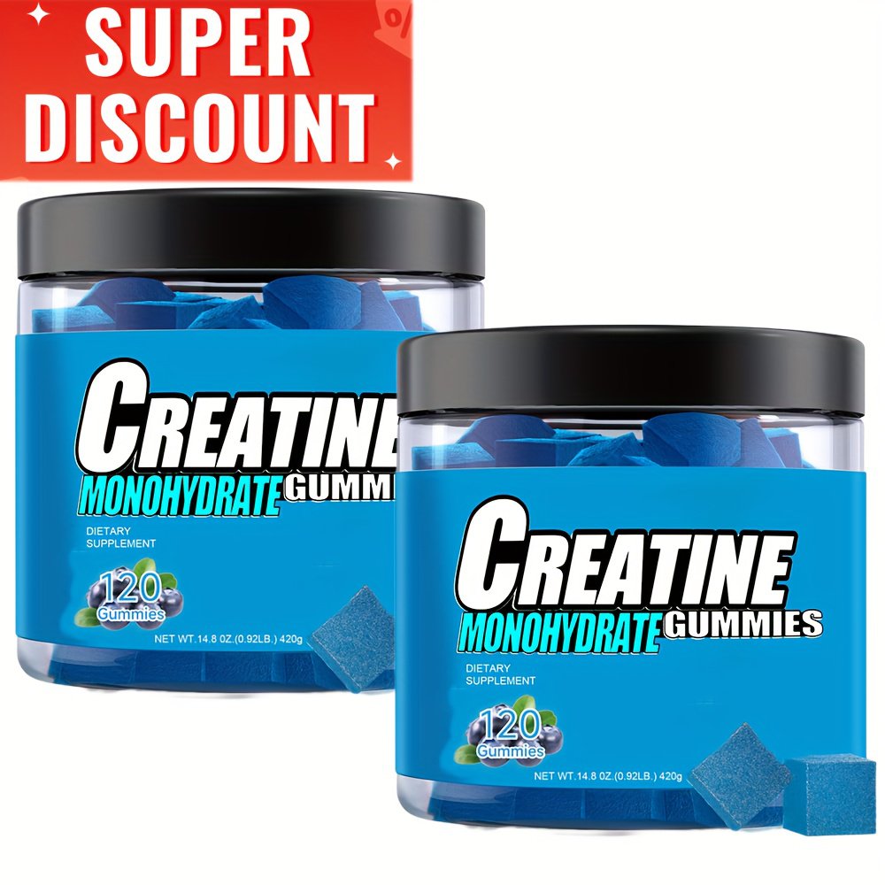 Monohydrate | Supplement] High-Potency Creatine Monohydrate Gummies| 5000mg| Per Bottle