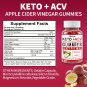 [Keto ACV Gummies, Apple Cider Vinegar]Vegan Keto ACV  + Pomegranate Beet Juice Powder B12