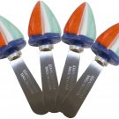 Sailboat Ceramic Cheese Spreader Set of 4