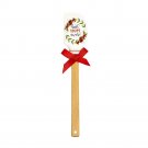 Best Mom Ever Silicone Mixing Spatula, Kitchen Sentiment Spatula, Floral Spatula