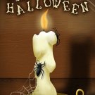 Happy Halloween Witch Candle Garden/Yard Flag, 12.5" x 18", Spooky