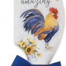Make Today Amazing Rooster Silicone Mixing Spatula, Housewarming, Mother's Day