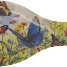 Butterfly Melamine Spoon Rest, Floral, Spring Theme