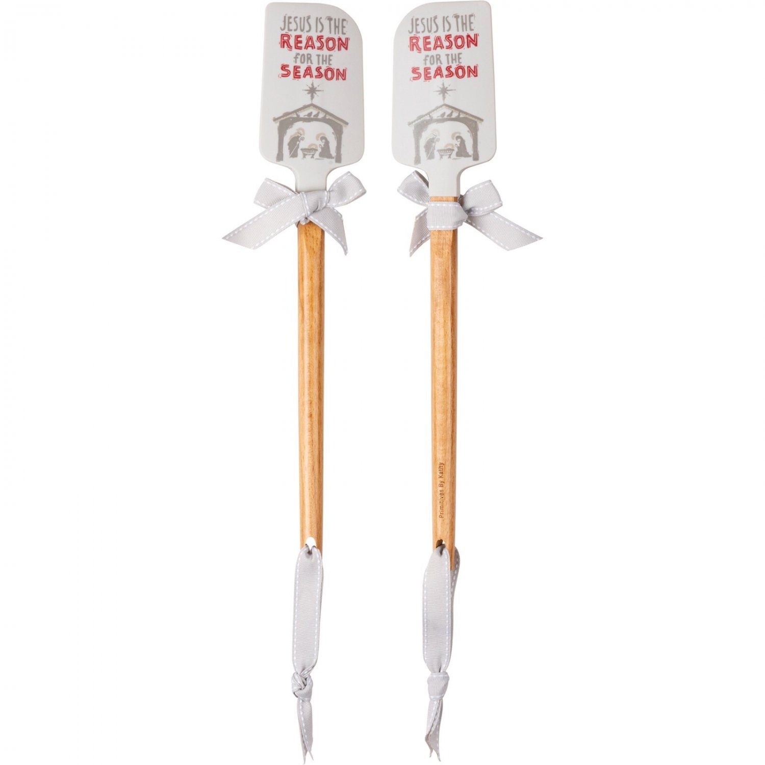 Jesus is the Reason Christmas Silicone Mixing Spatula,Holiday Baking, Winter