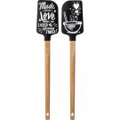 Feliz Naughty Cat Holiday Mixing Silicone Spatula, Christmas, Holiday Baking