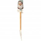 Santa Holiday Silicone Mixing Spatula, Birthday, Housewarming, Mother's Day
