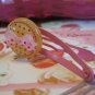 Dots and Ribbon - Yellow and Pink