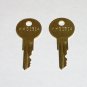 2 - KHC1314 Replacement Keys fit Kason, Kolpak, Norlake Refrigeration Equipment
