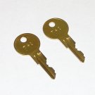 2 - T41 Replacement Keys fit Traulsen Refrigeration Equipment