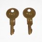 2 - T41 Replacement Keys fit Traulsen Refrigeration Equipment