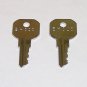 2 - BH010 Replacement Keys for Bally Refrigeration Equipment