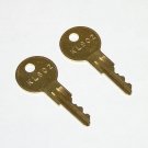 2 - KL802 Replacement Keys fit Delfield & Ojeda Refrigeration Equipment