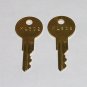 2 - KL802 Replacement Keys fit Delfield & Ojeda Refrigeration Equipment