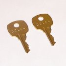 2 - C10A C010A Replacement Keys fit Arctic Air Refrigeration Equipment 2 - C10A C010A Replacement Keys fit Arctic Air Refrigeration Equipment