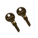 2 - AD251 Replacement Keys fit ADS American Dish Service Dishwashers
