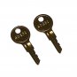 2 - AD251 Replacement Keys fit ADS American Dish Service Dishwashers